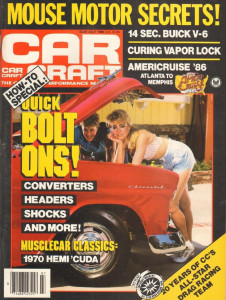 CAR CRAFT 1986 JULY - AMX, HEMI CUDA, GRAND NATIONAL